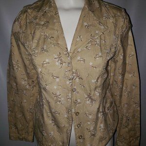 Relativity Women's Denim Jean Jacket Cotton White/